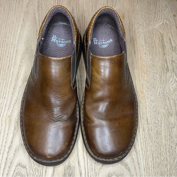 Dr. Martens Orson Leather Slip On Oxford Loafer Chunky Dark Brown Men’s 11 - Picture 6 of 10